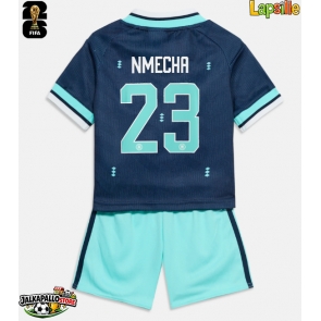 Saksa Felix Nmecha #23 Vieraspaita Lapsille MM-kisat 2026 Lyhythihainen (+ shortsit)
